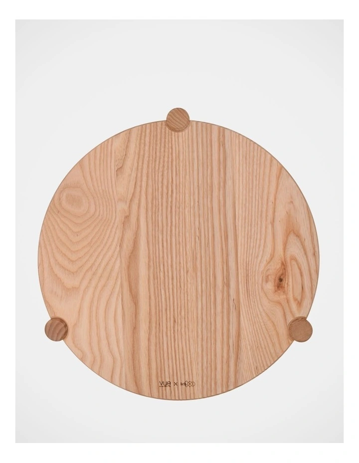 Deals π₯° Vue X Lisa Cheung Hernando Pillar Footed Serving Board Round 35cm π - Image 2