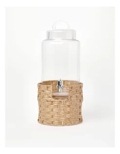 Best Pirce 💯 Australian House & Garden Burleigh Rattan Drink Dispenser 5L ❤️