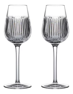Discount 💯 Waterford Connoissuer Aras Cognac Glass Pair 🌟