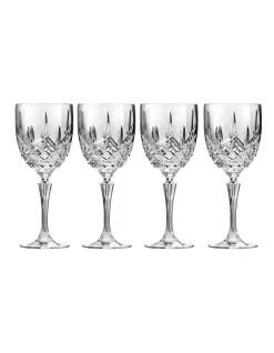 Discount 😍 Waterford Markham Set Of 4 Goblet 👏