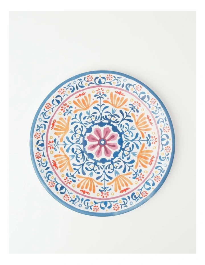 Flash Sale π Heritage Medallion Dinner Plate Matte Finish In Printed π―