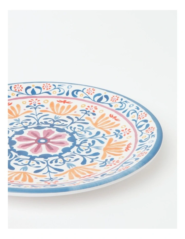 Flash Sale π Heritage Medallion Dinner Plate Matte Finish In Printed π― - Image 3