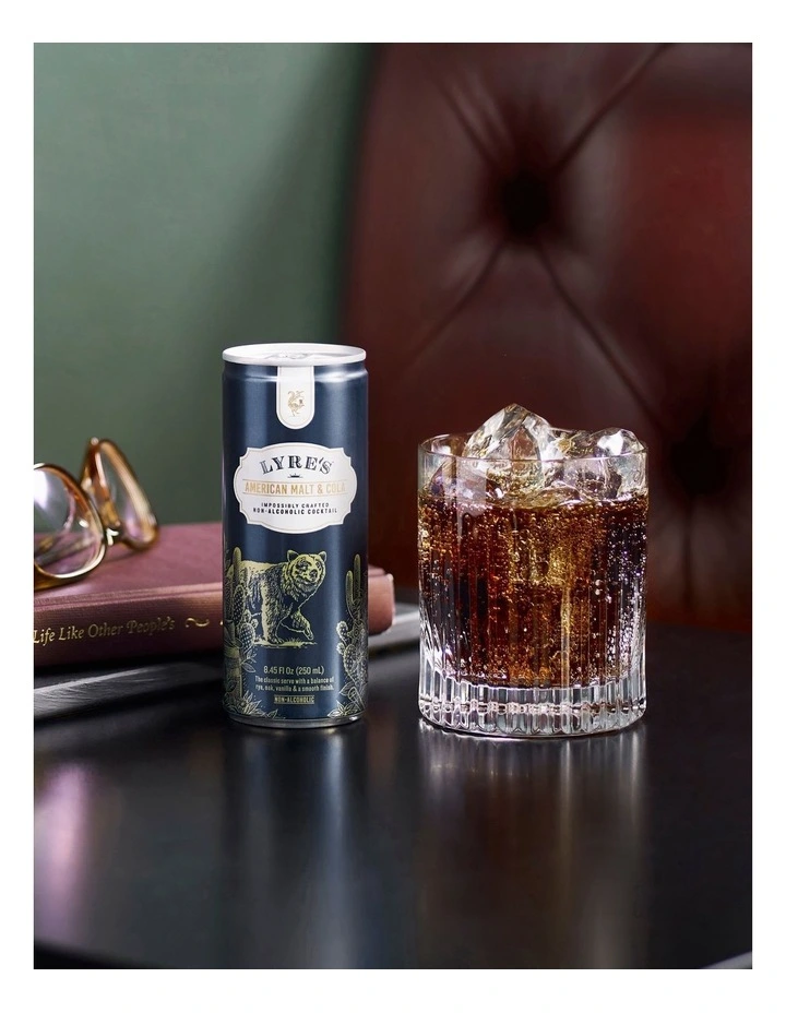 Best Pirce π Lyre's Non Alcoholic American Malt & Cola 250ml X 4 β - Image 2