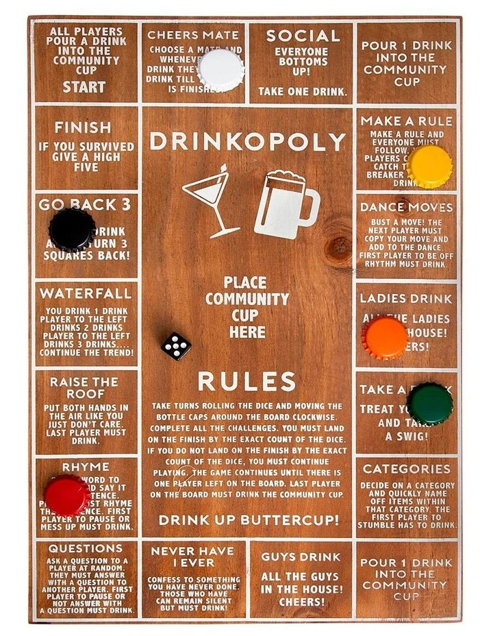 Cheap π₯° Refinery Drinkopoly Game Board Game π