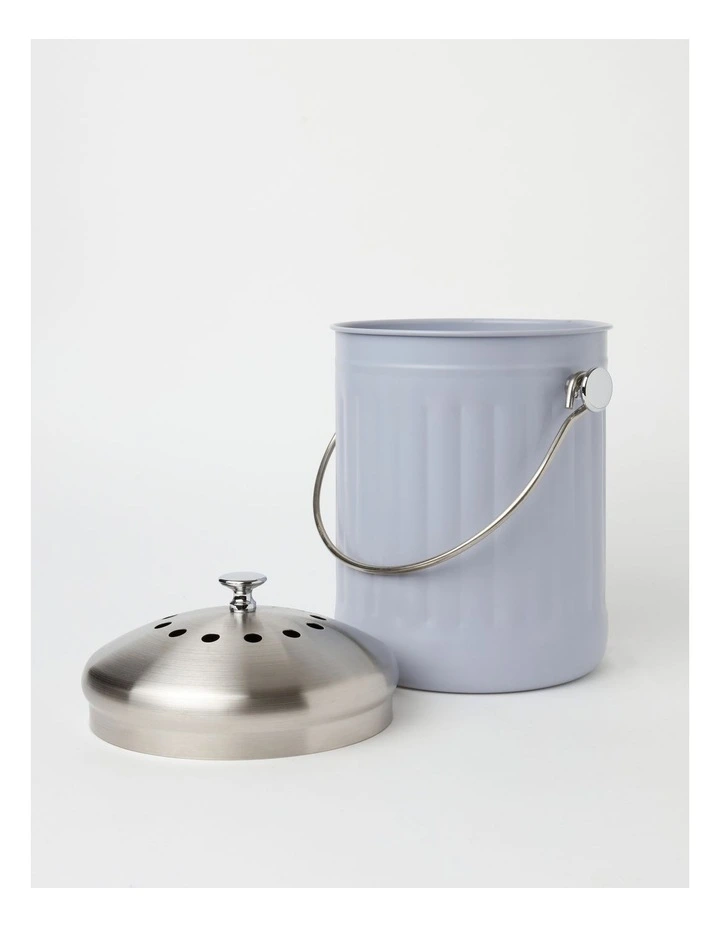 Coupon π Vue Stainless Steel Compost Bin 5L In Purple Heather π― - Image 2