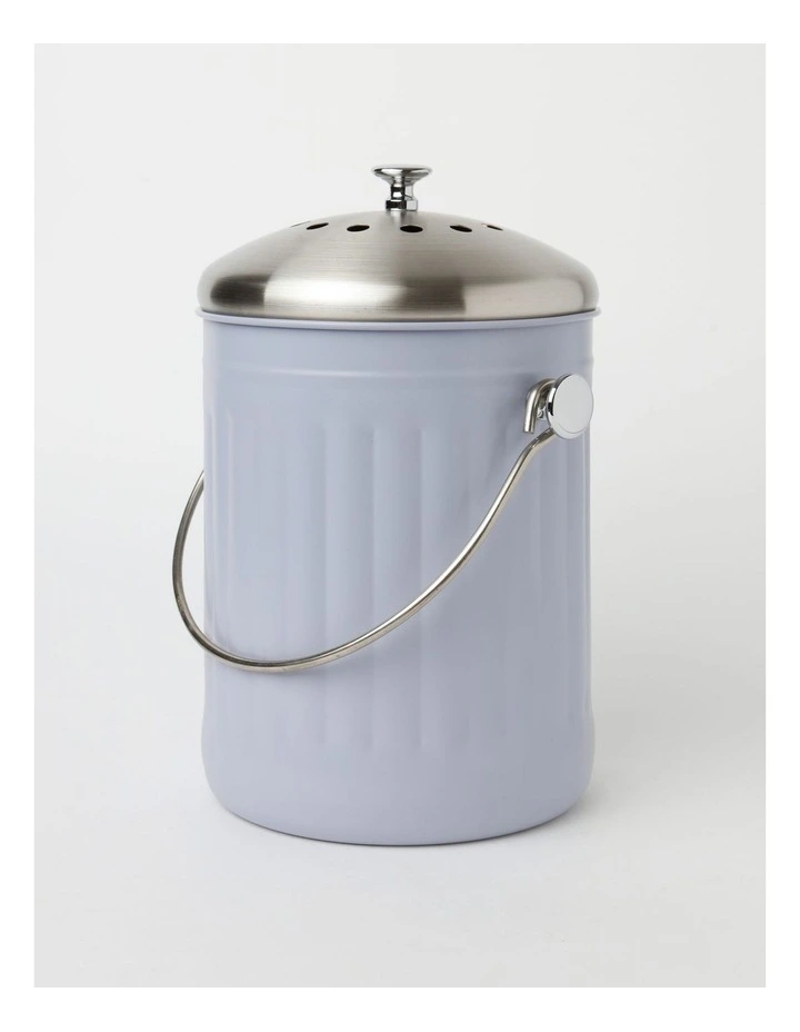 Coupon π Vue Stainless Steel Compost Bin 5L In Purple Heather π― - Image 3