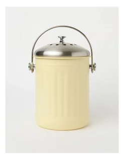 Top 10 ⭐ Vue Stainless Steel Compost Bin 5L In Wax Yellow ✔️