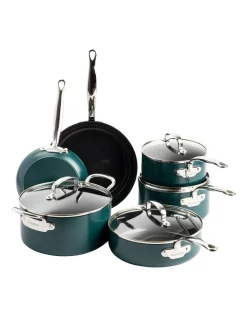 Outlet ❤️ GreenPan Revolution 10 Piece Cookset In Riviera ✨