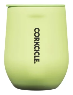 Discount ✨ Corkcicle Stemless 355ml In Neon Lights Citron 😀