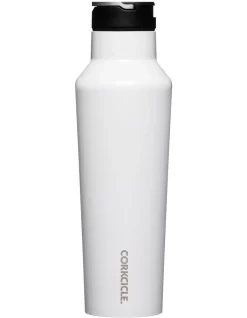 Coupon 🔥 Corkcicle Classic Sports Canteen 600ml In White 🌟