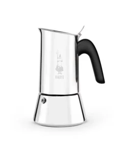 Promo 💯 Bialetti Venus Stainless Steel Induction 6 Cup Coffee Pot Silver 😍