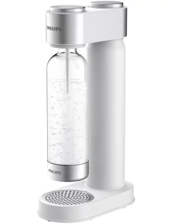 Best Sale ⌛ Philips GoZero White Soda & Sparkling Water Maker ADD4902WH/79 🌟