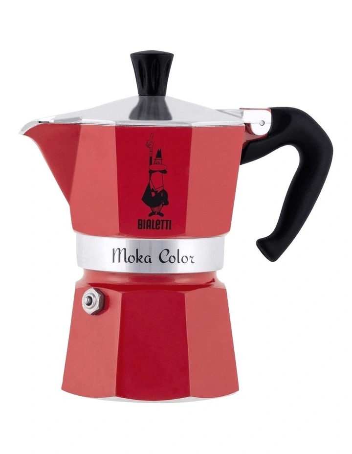 Budget π₯ Bialetti Moka Express 6 Cup Red π