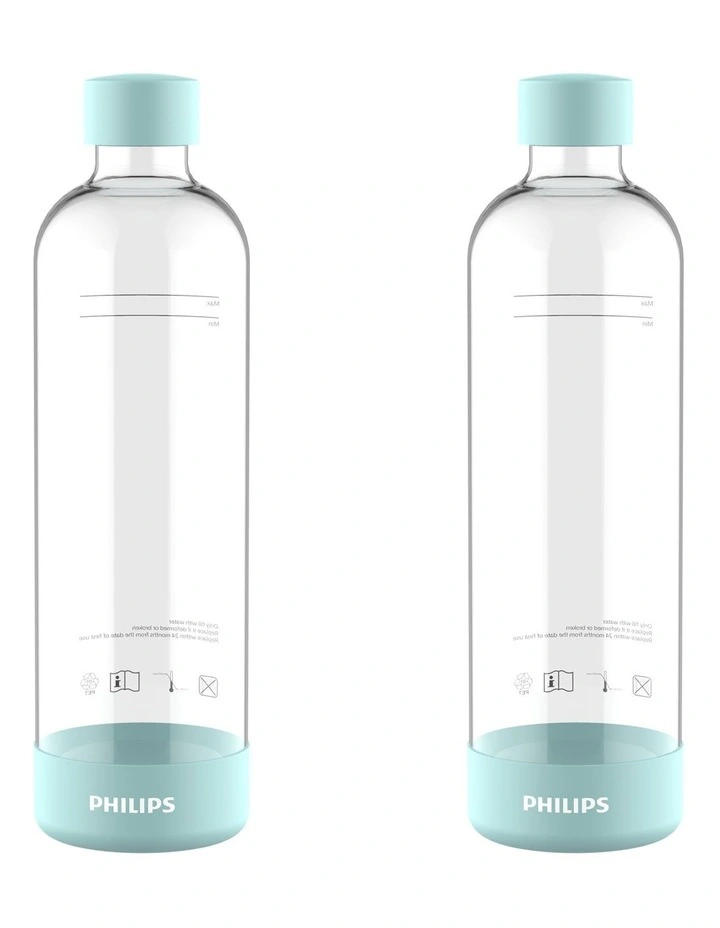 Best Sale π Philips Carbonating Bottle 1L Mint 2 Pack β¨