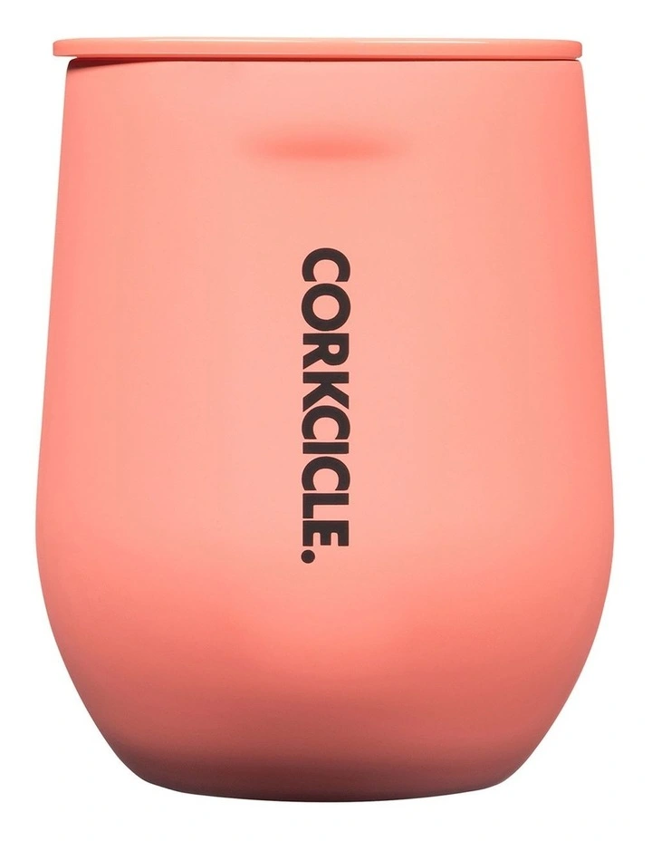 Wholesale π₯ Corkcicle Stemless 355ml Neon Lights In Coral π§¨