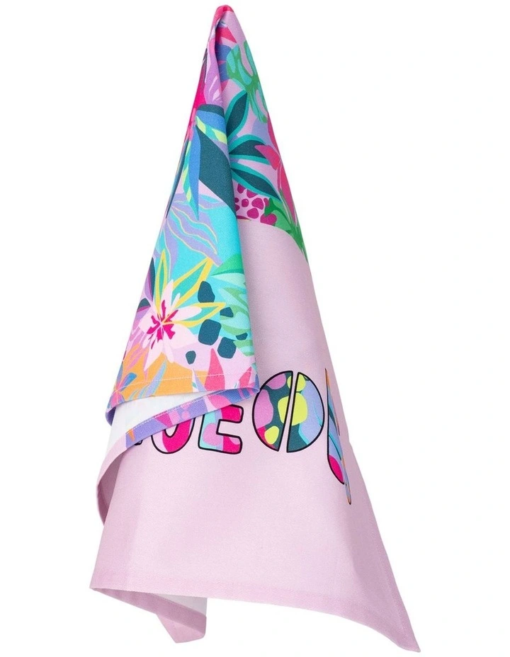 Budget π Maxwell & Williams Kasey Rainbow Be Fierce Tea Towel 50x70cm Courageous In Multi π - Image 2