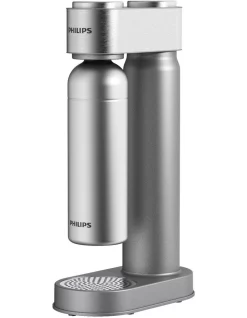 Buy 🔥 Philips Metallic Soda Maker Steel Bottle Silver ADD4905SV/79 💯