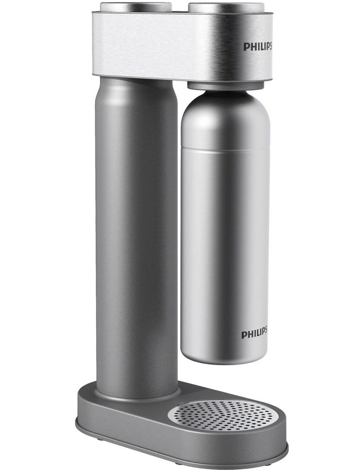 Buy π₯ Philips Metallic Soda Maker Steel Bottle Silver ADD4905SV/79 π― - Image 3