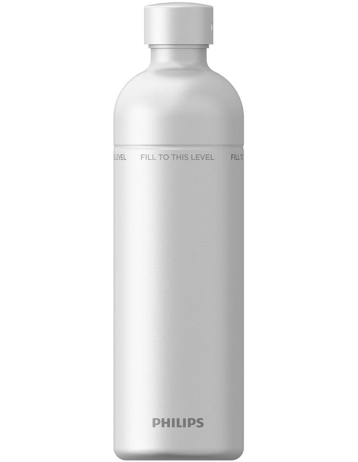 Buy π₯ Philips Metallic Soda Maker Steel Bottle Silver ADD4905SV/79 π― - Image 4