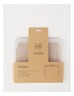 Best Pirce π Vue Silicone Ziplock Storage Bag 900ml In Clear π