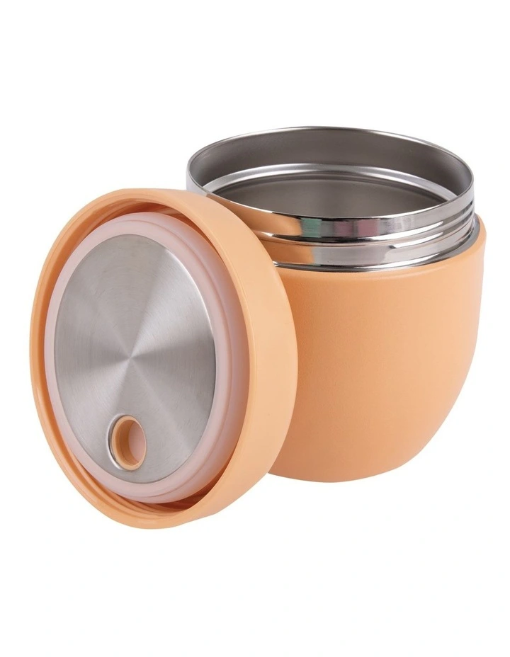 Brand new ✨ Oasis Stainless Steel Double Wall Insulated Food Pod 470ml In Rockmelon ⌛ - Image 3