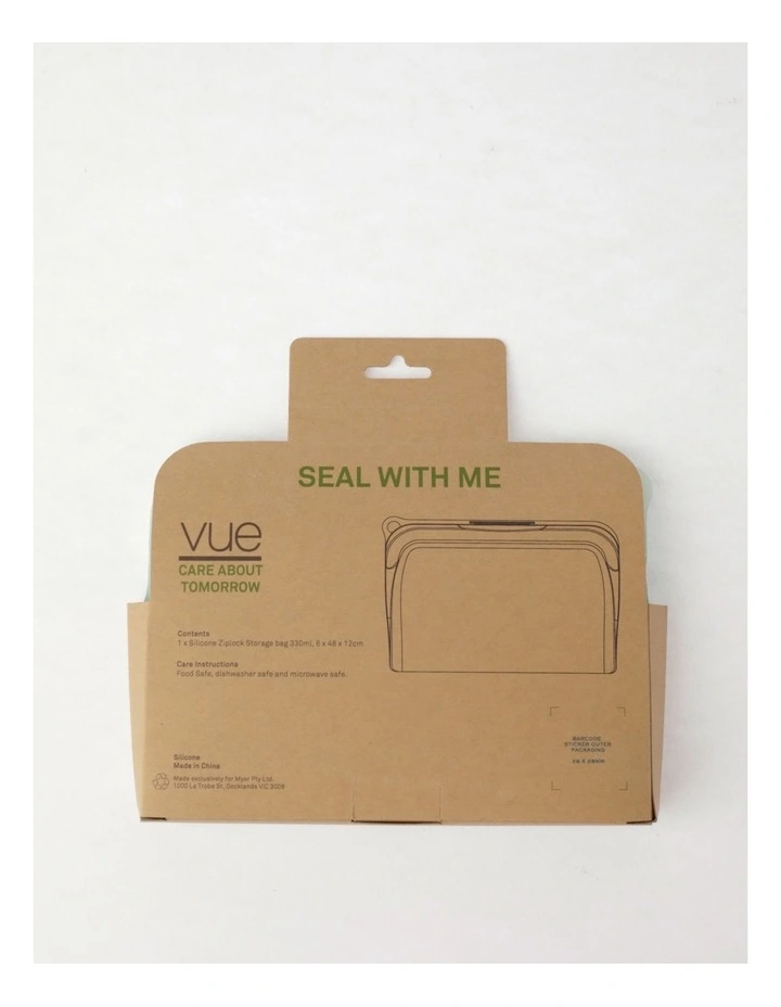 Flash Sale π Vue Silicone Ziplock Storage Bag 330ml In Mint β€οΈ - Image 2