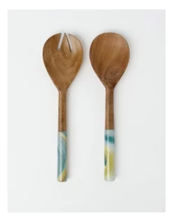 Budget 👍 Australian House & Garden Scenic Reactive Salad Server Set 🎁