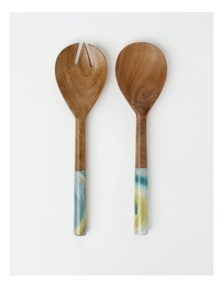 Budget π Australian House & Garden Scenic Reactive Salad Server Set π