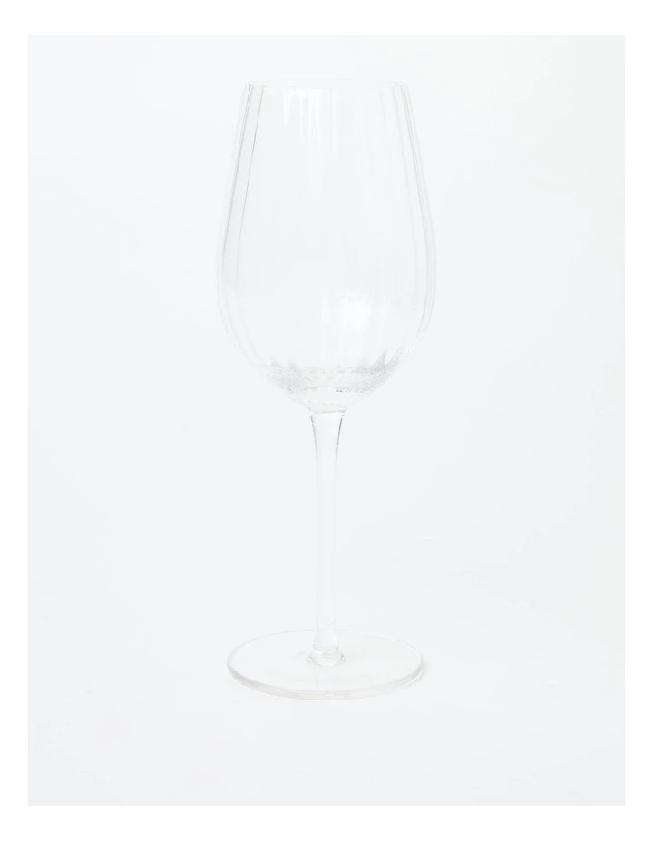 New π Heritage Crimped White Wine Glass Set Of 4 π