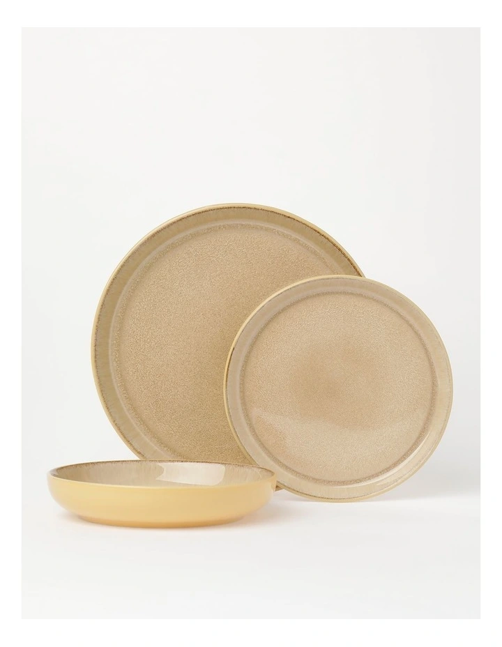 Hot Sale ⌛ Australian House & Garden Esperance 12pc Dinner Set In Yellow 🥰