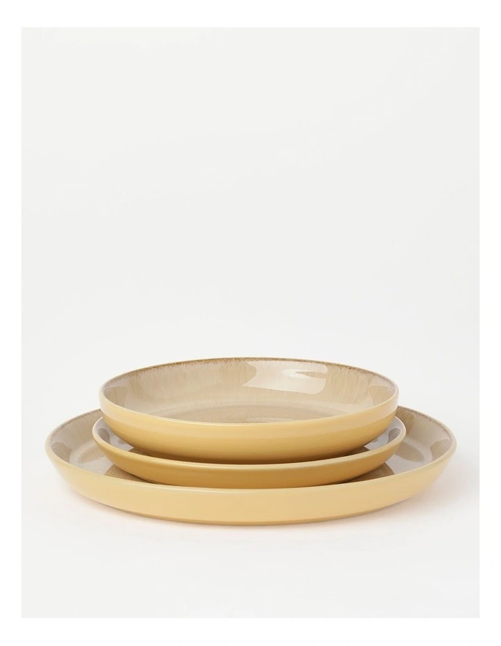 Hot Sale ⌛ Australian House & Garden Esperance 12pc Dinner Set In Yellow 🥰 - Image 3