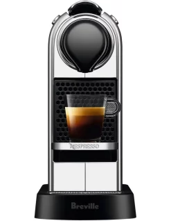 Buy 🛒 Nespresso By Breville Citiz Capsule Coffee Machine Chrome BEC630CRO 🥰