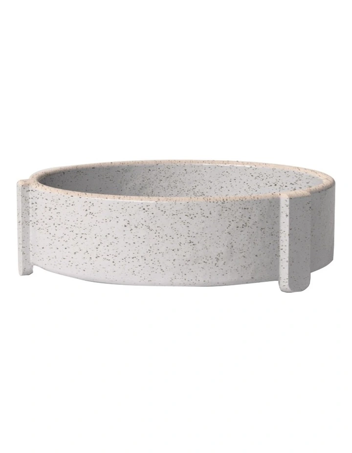 Best Sale β Robert Gordon X MoVida Footed Bowl Small 15x4.5cm In White Speckle π