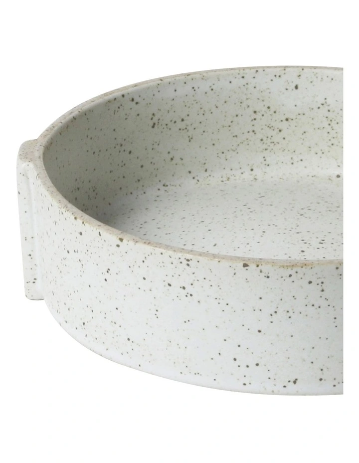 Best Sale β Robert Gordon X MoVida Footed Bowl Small 15x4.5cm In White Speckle π - Image 2