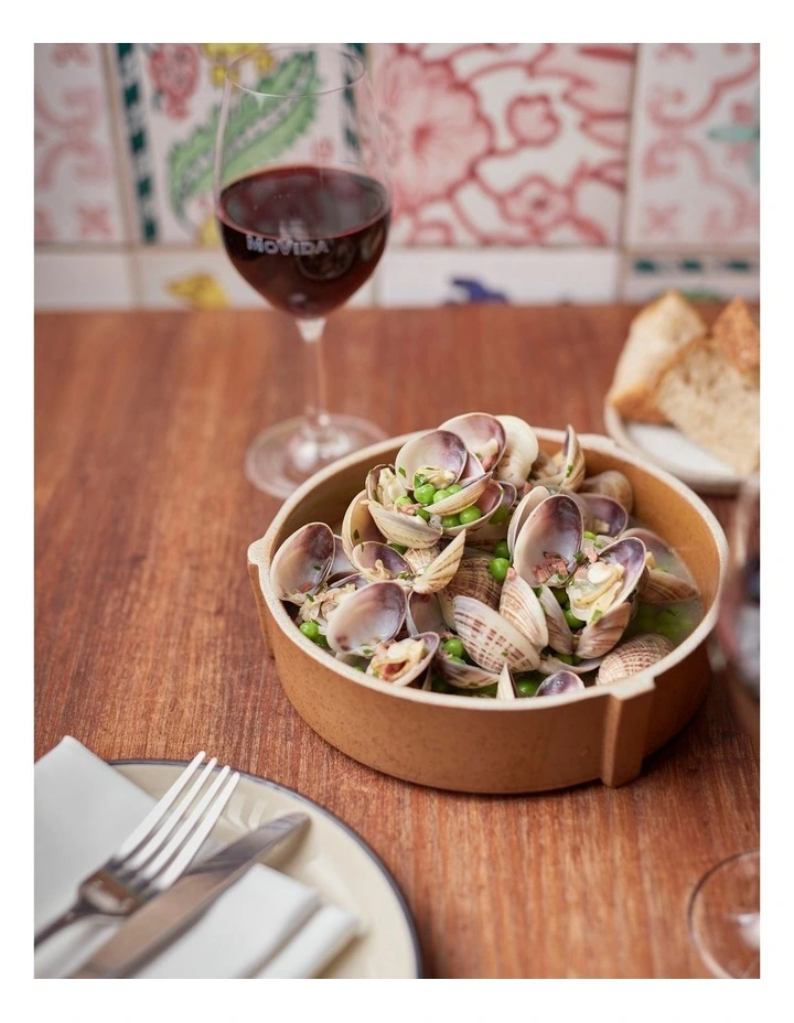 Best Sale β Robert Gordon X MoVida Footed Bowl Small 15x4.5cm In White Speckle π - Image 4