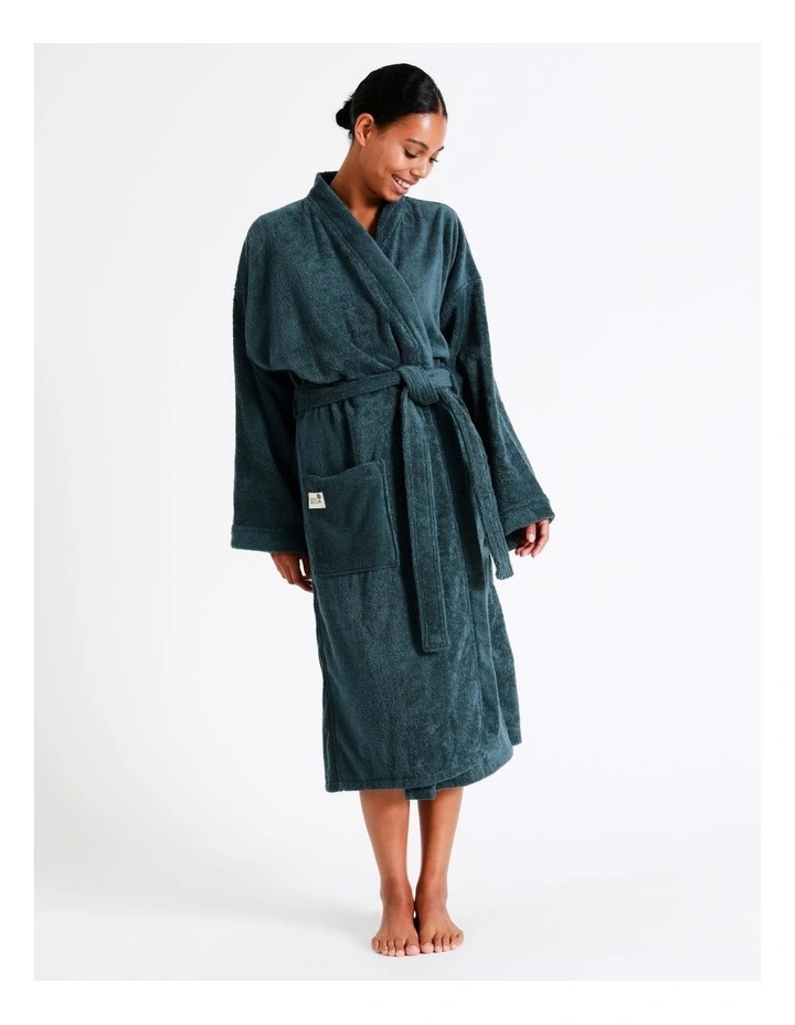 Buy π₯ Australian House & Garden Australian Cotton Bath Robe Sea Glass π - Image 2