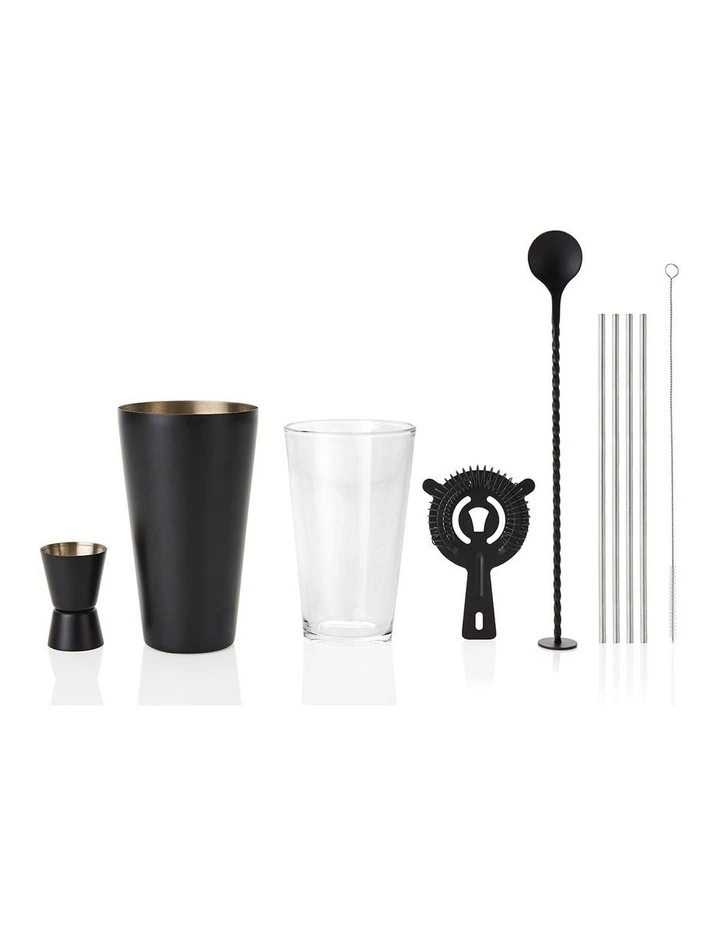 Promo βοΈ Stanley Rogers 10 Piece Cocktail Set Black π - Image 3