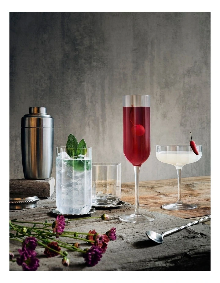 Best Sale π Luigi Bormioli Jazz Set Of 4 Cocktail Coupe Glass π₯° - Image 2