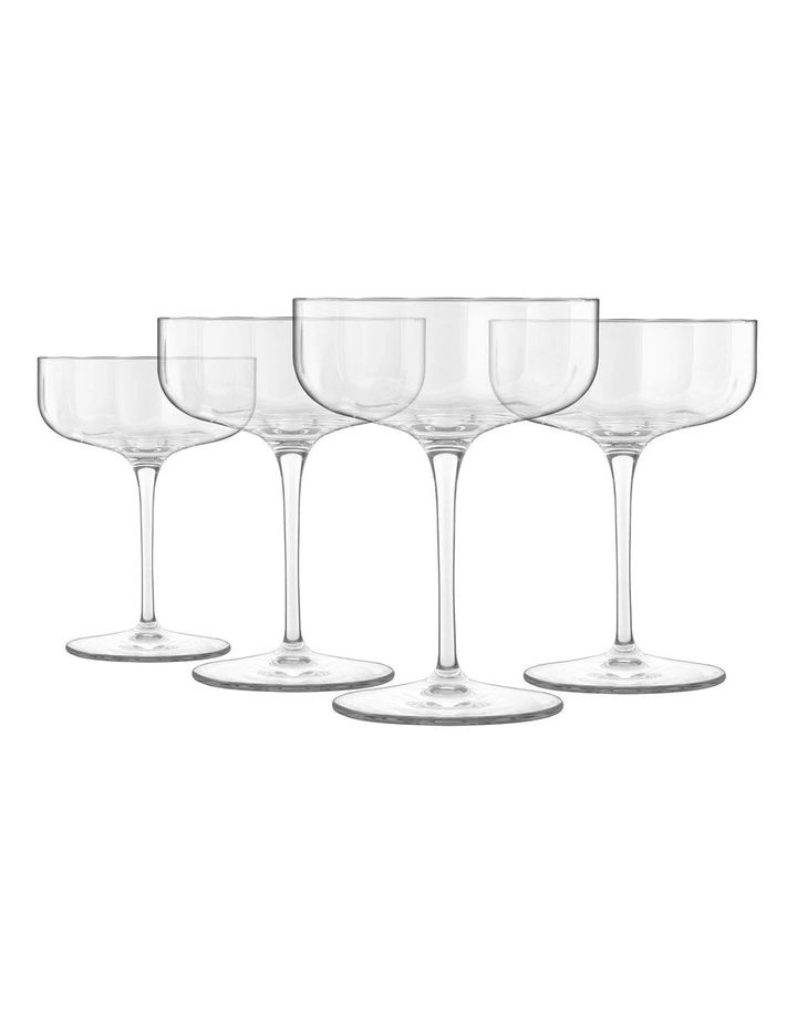 Best Sale π Luigi Bormioli Jazz Set Of 4 Cocktail Coupe Glass π₯° - Image 3